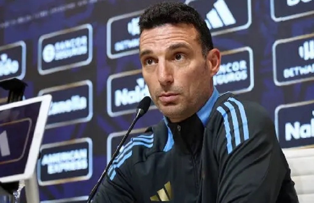 Lionel Scaloni sobre la lesión de Messi