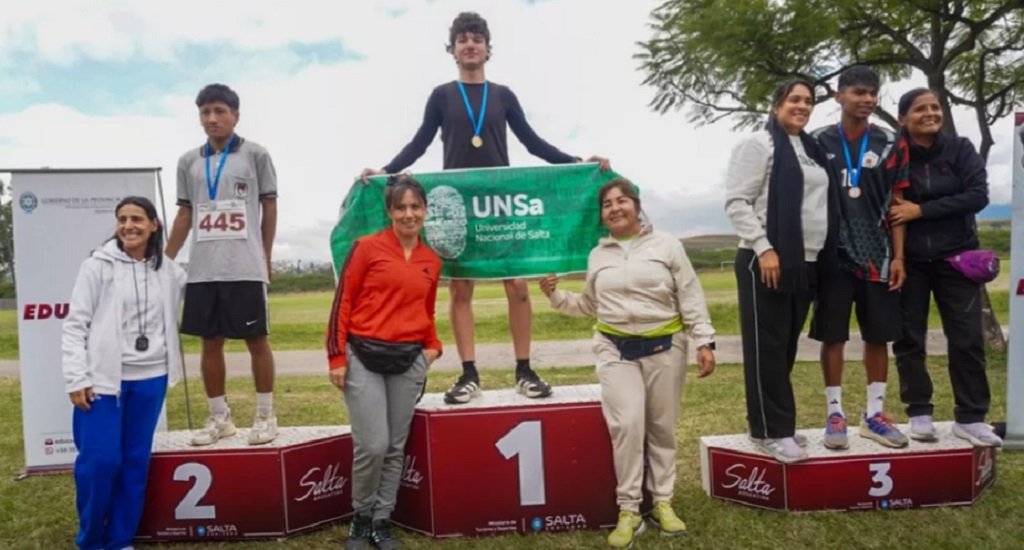 Más de 500 jóvenes participaron del Trail Running Escolar
