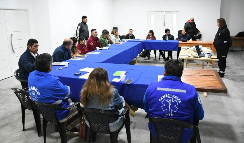 Planifican el operativo de "Invierno Prevenido"