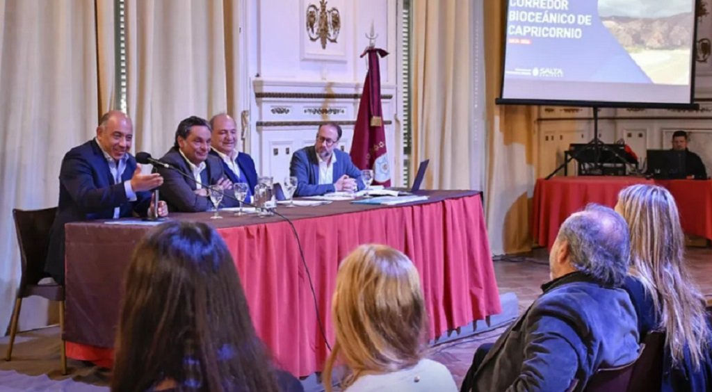 Se presentó un estudio sobre el Corredor Bioceánico Capricornio
