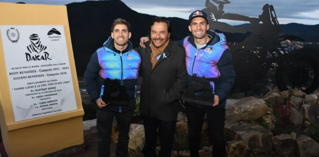 Sáenz homenajeó a Kevin y Luciano Benavides