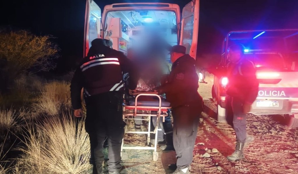 La Policía rescató a un adulto mayor en Cafayate