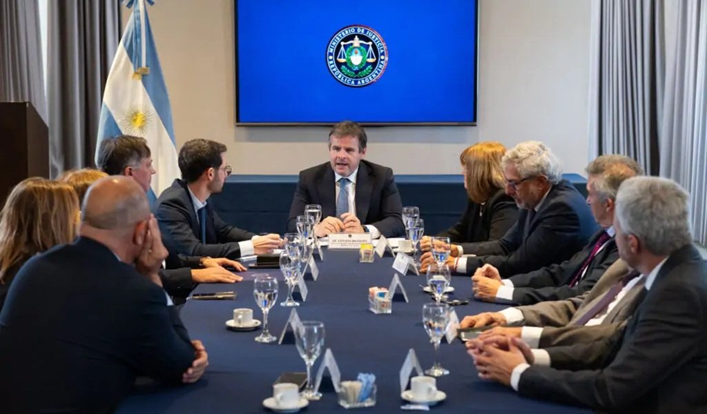 Funcionarios de Justicia se reunieron con Mahiques