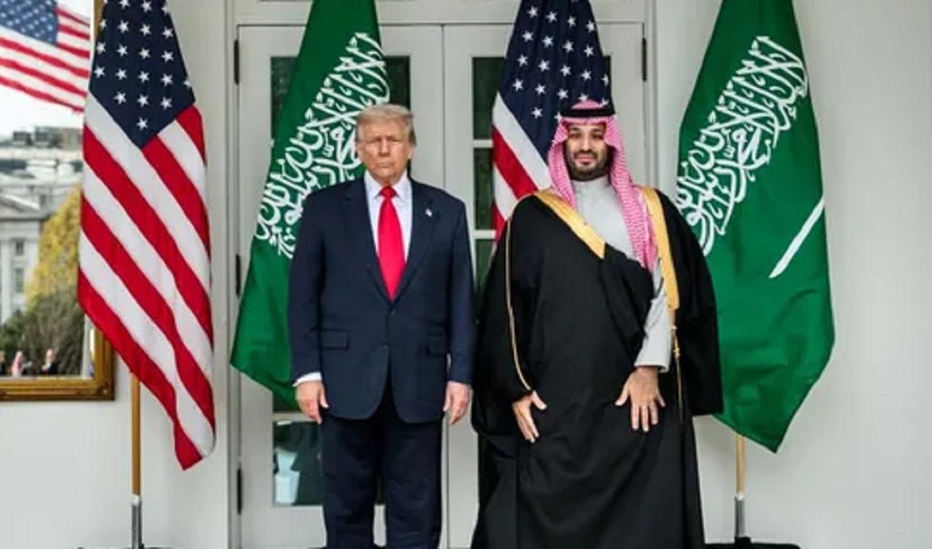 Trump recibió al príncipe Bin Salman