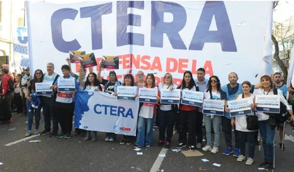 CTERA rechazó la "Ley de Libertad Educativa"