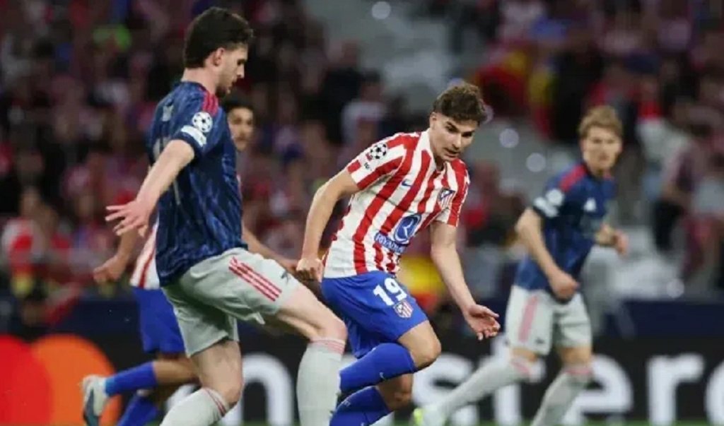 Julián Álvarez volvió a convertir para Atlético