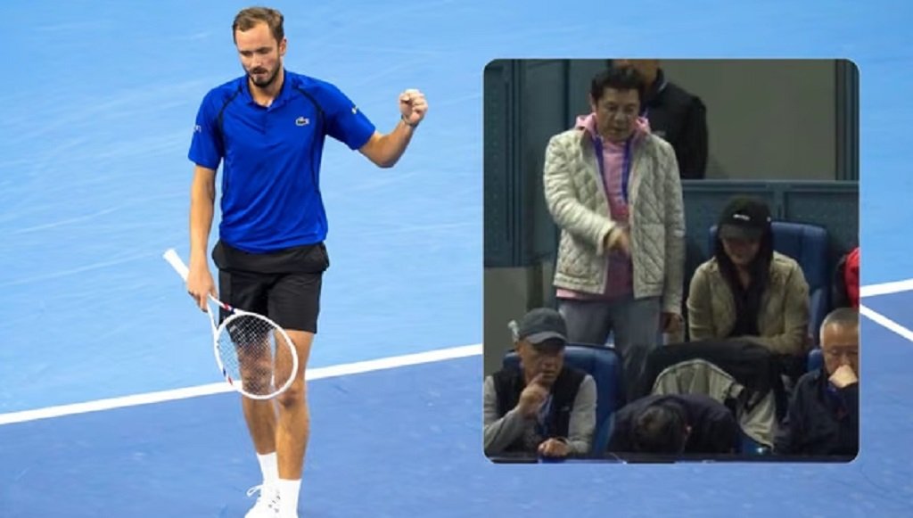 Daniil Medvedev fue descalificado en China