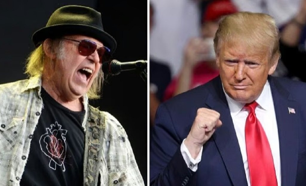 Neil Young demanda a Donald Trump