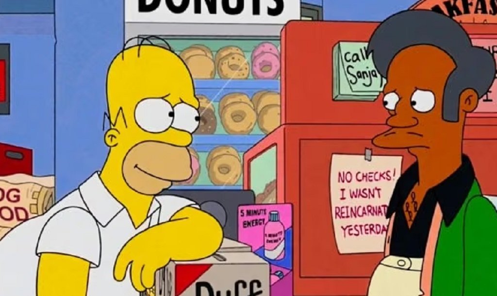 Apu volvió a Los Simpson tras casi 10 años