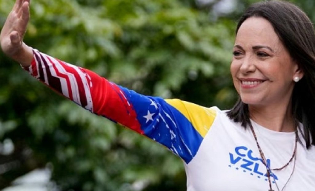 El regreso de María Machado a Venezuela