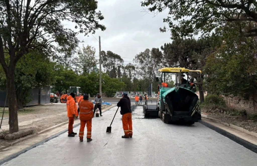 Avanza el Plan Vial Zona Sur