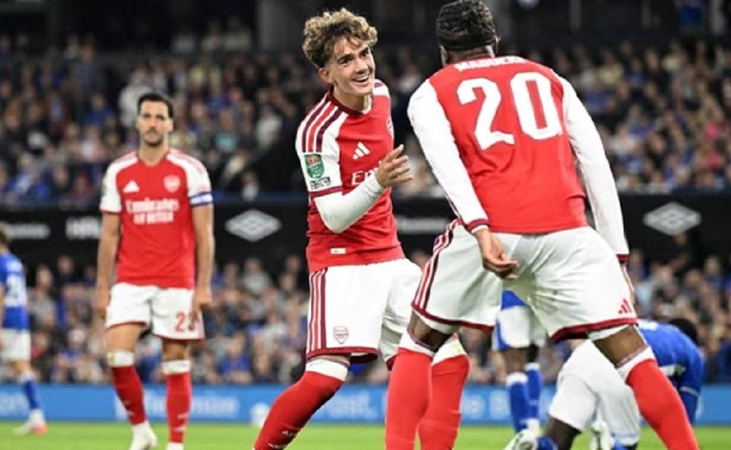 Max Dowman la joven promesa del Arsenal