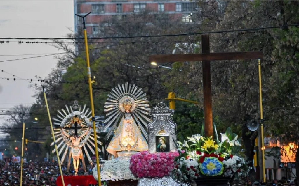 Ubicación de paradas de SAETA durante la Procesión del Milagro