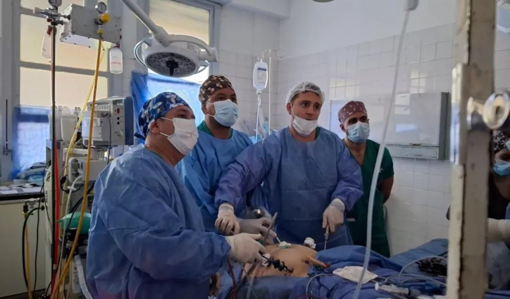 Primera prostatectomía en el Hospital San Bernardo