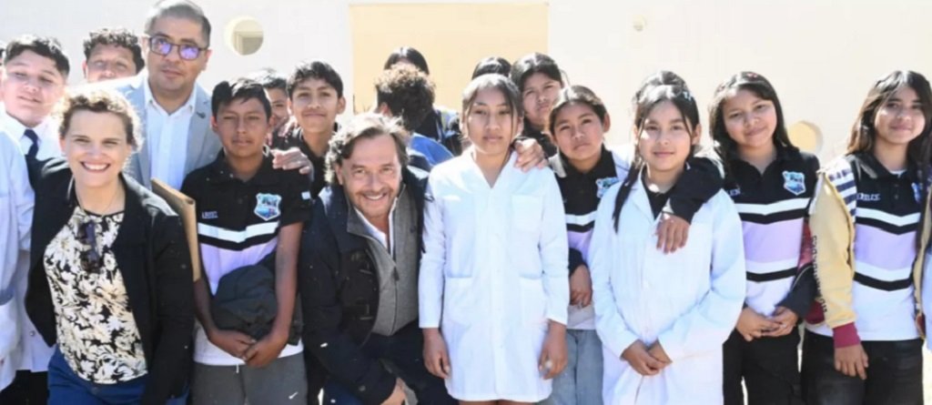 Nuevo edificio escolar en el paraje El Obraje
