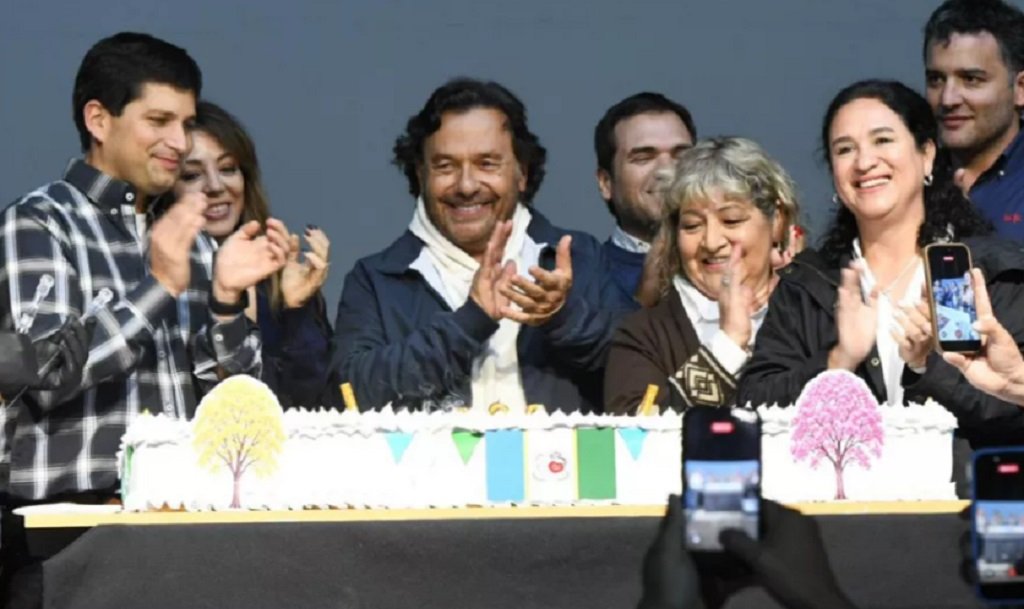 Sáenz acompañó a Orán en los festejos por los 232º de su fundación 