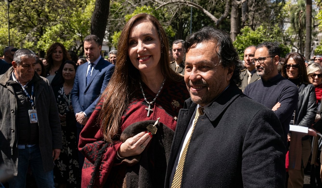 La vicepresidenta Victoria Villarruel se encuentra en Salta