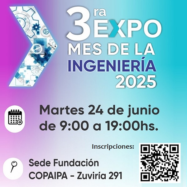 Se viene la 3ª Expo Mes de la Ingeniería 2025