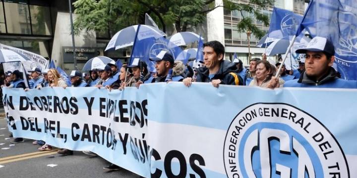 La CGT marchara en apoyo a la eliminación de Ganancias
