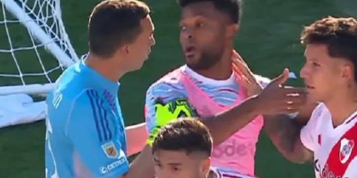 Miguel Borja podría denunciar a Agustín Marchesín