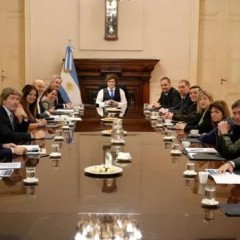 Malvinas: Javier Milei reunió al Gabinete
