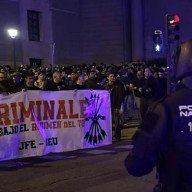 Accidente de trenes: protestas en España