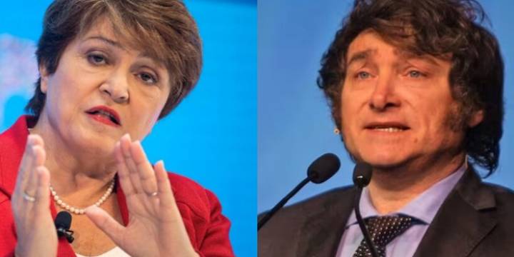 El FMI felicitó a Javier Milei por su triunfo electoral