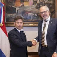 Kicillof recibió al embajador Verheijden