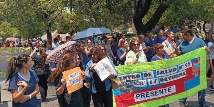 Profesionales de la Salud salieron a las calles