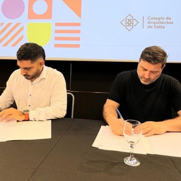 Arquitectos firmaron nuevo convenio