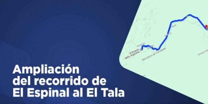 Ampliación del recorrido de El Espinal a El Tala