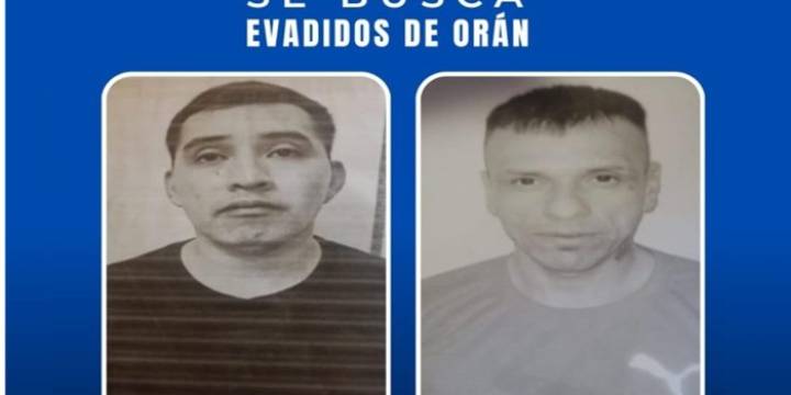 Se evadieron dos penados de la Alcaidía de Orán