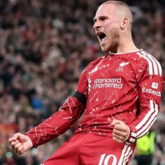 Mac Allister le dio la victoria al Liverpool