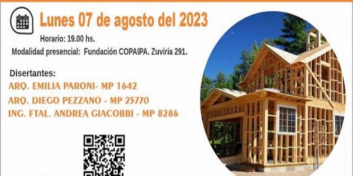 Charla Gratuita sobre sistema de construcción Wood Frame