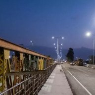 Inauguraron el puente sobre el río Vaqueros