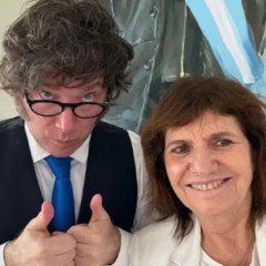 Milei negó disputa interna con Bullrich