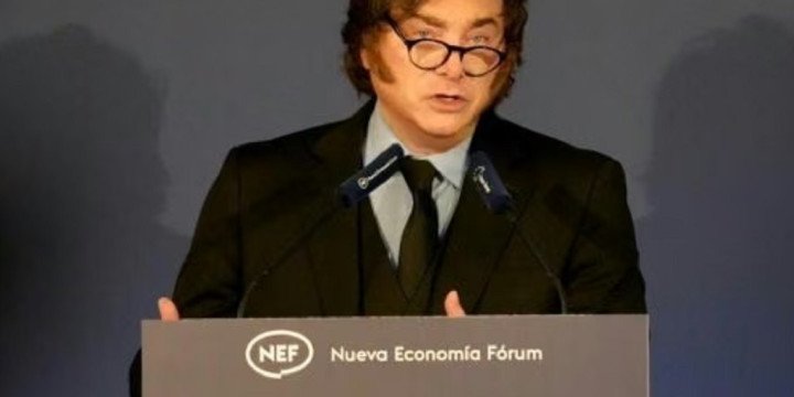 Milei admitió indicadores negativos