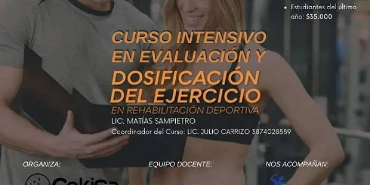 Curso intensivo en Evaluación y Dosificación del Ejercicio