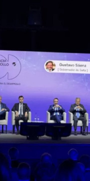 El gobernador Sáenz pidió seguridad jurídica para inversores