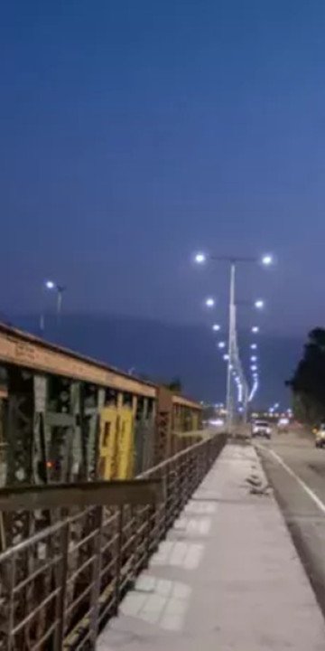 Inauguraron el puente sobre el río Vaqueros