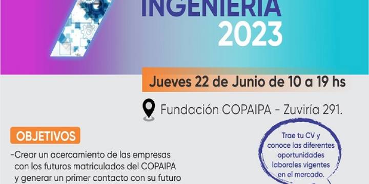 Actividades por el mes de la Ingeniería en el COPAIPA