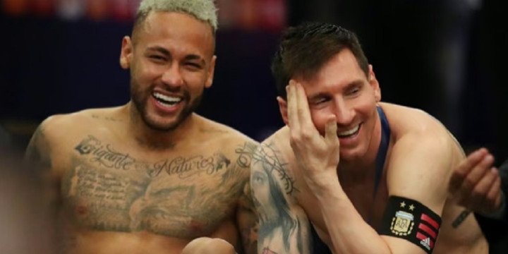 El posteo que le dedicó Neymar a Messi
