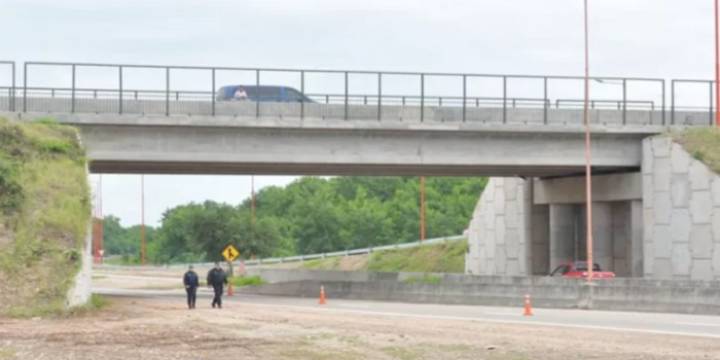 Finalizó la construcción del puente de acceso a Yrigoyen 