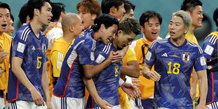Japón dio el batacazo en el Mundial al ganarle a Alemania 2 a 1
