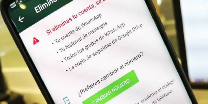 Así se puede eliminar una cuenta de Whatsapp