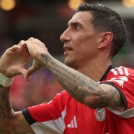 Di María presente en la despedida de Messi