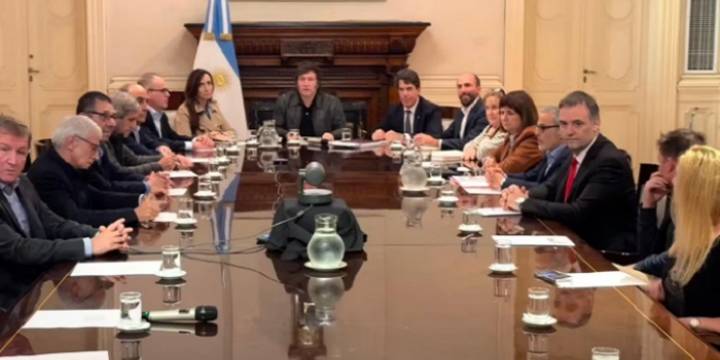 Javier Milei recibió al embajador de Israel en Argentina