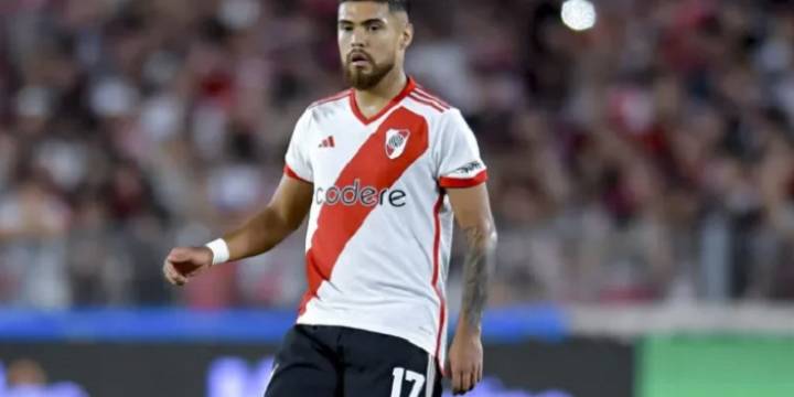 Paulo Díaz  se perderá el Superclásico ante Boca Juniors