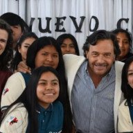 Sáenz inauguró las obras del Colegio América Latina