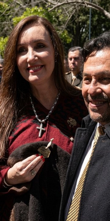 La vicepresidenta Victoria Villarruel se encuentra en Salta